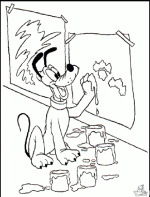 Disney 15 kleurplaat