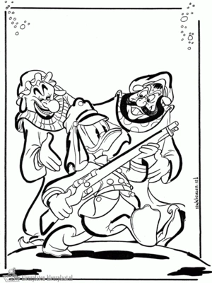 Donald duck 33 kleurplaat