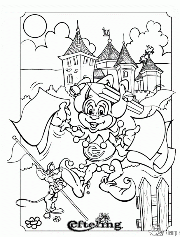 Efteling 23 kleurplaat