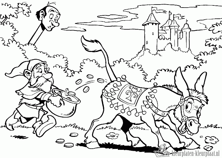 Efteling 7 kleurplaat