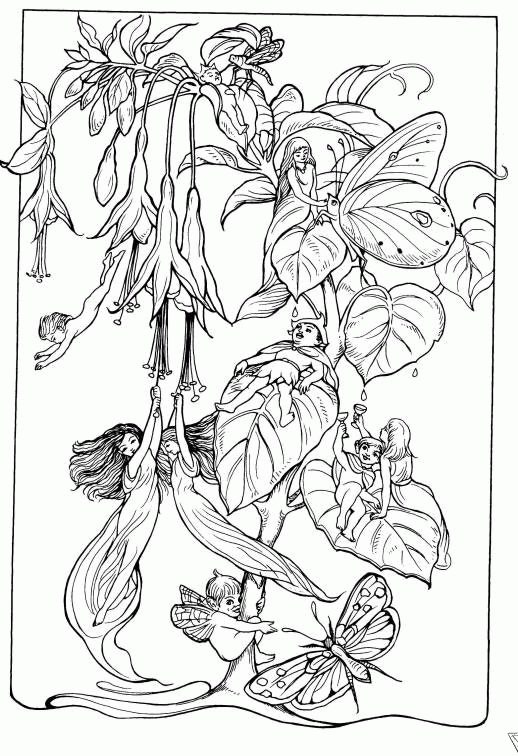 Elfjes 11 kleurplaat