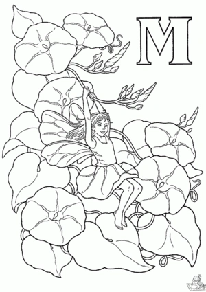 Elfjes 23 kleurplaat