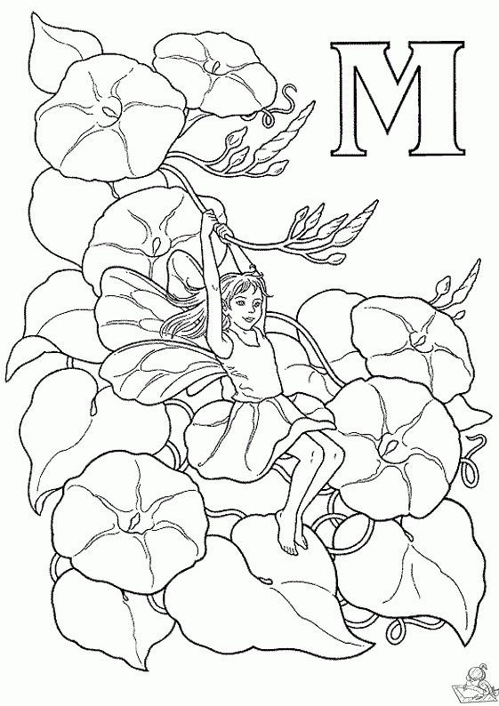 Elfjes 23 kleurplaat