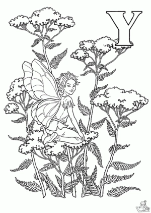 Elfjes 48 kleurplaat