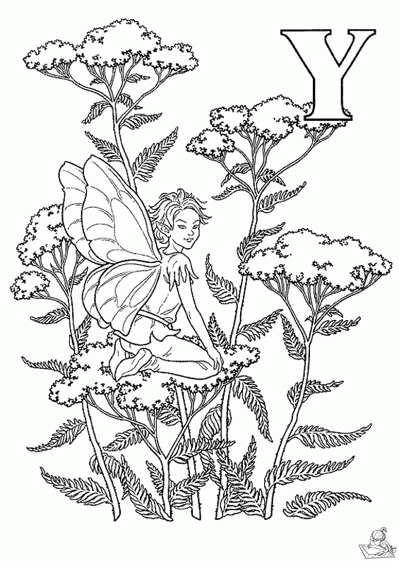 Elfjes 48 kleurplaat