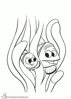 Finding nemo 12 kleurplaat