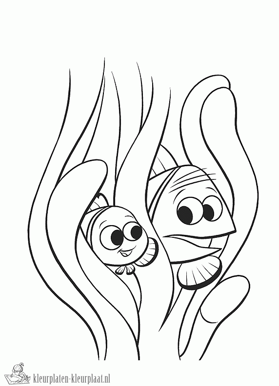 Finding nemo 12 kleurplaat