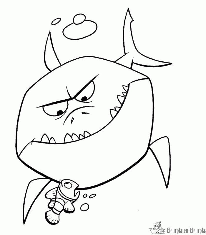 Finding nemo 13 kleurplaat