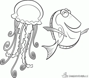 Finding nemo 21 kleurplaat
