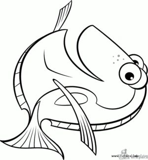 Finding nemo 23 kleurplaat