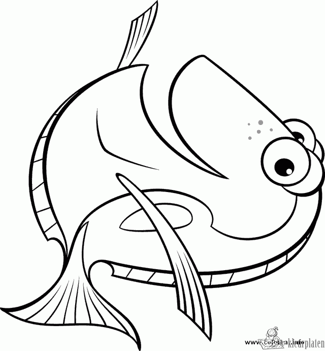 Finding nemo 23 kleurplaat
