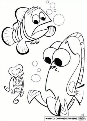 Finding nemo 24 kleurplaat