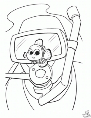 Finding nemo 26 kleurplaat