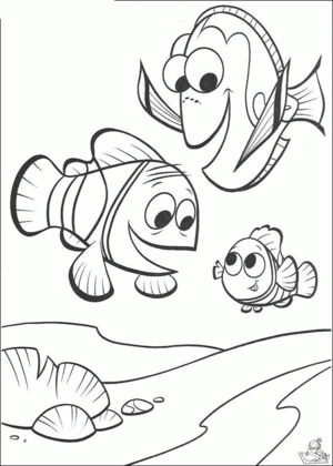 Finding nemo 44 kleurplaat