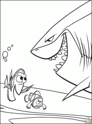 Finding nemo 46 kleurplaat