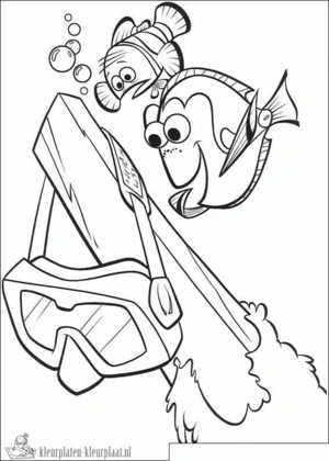 Finding nemo 48 kleurplaat