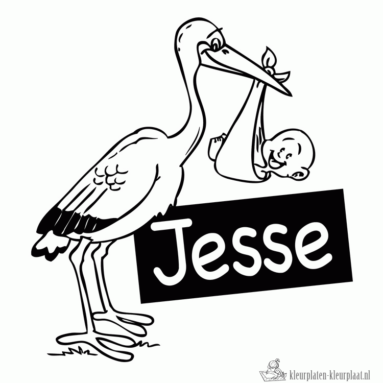 Geboorte 16 kleurplaat