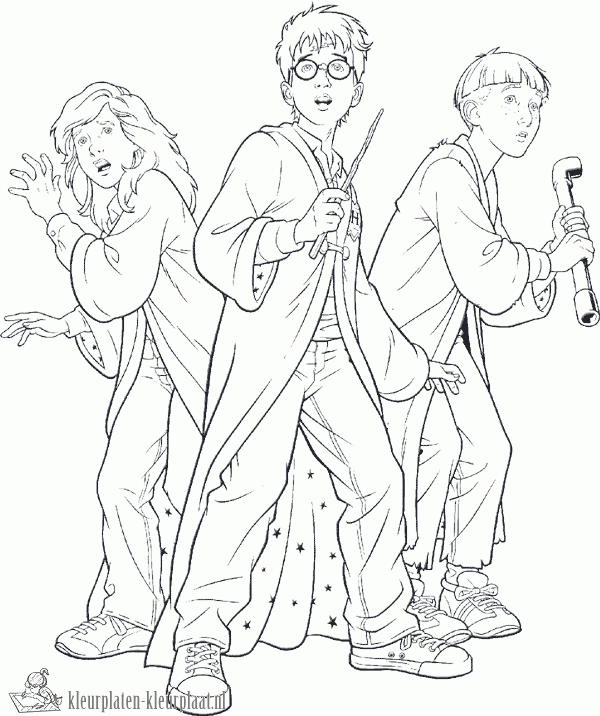 Harry potter 36 kleurplaat
