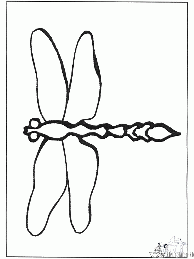 Insecten 21 kleurplaat