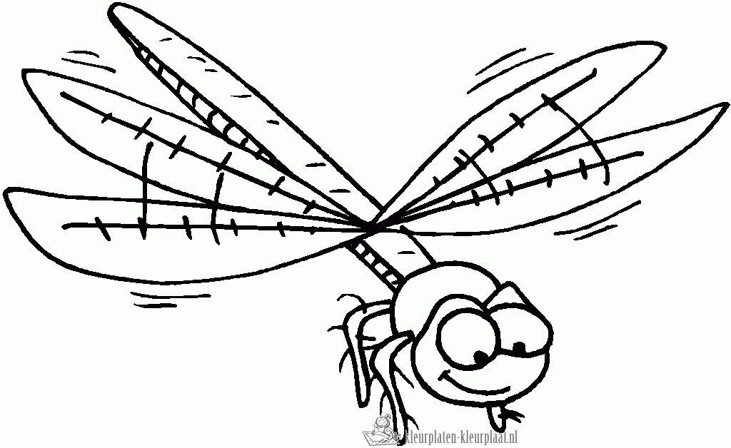 Insecten 25 kleurplaat