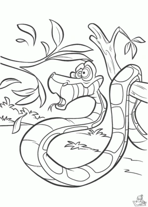 Jungle 32 kleurplaat