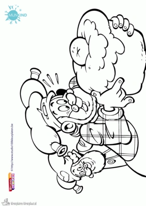 Kabouter plop 11 kleurplaat