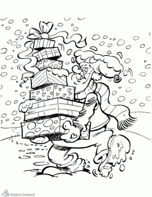 Kabouter plop 17 kleurplaat