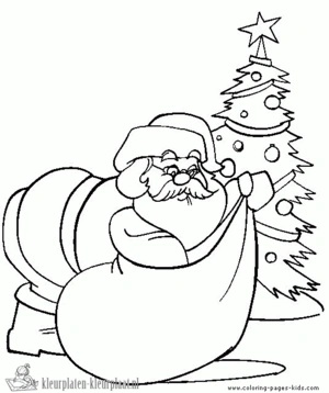 Kerstmis 27 kleurplaat