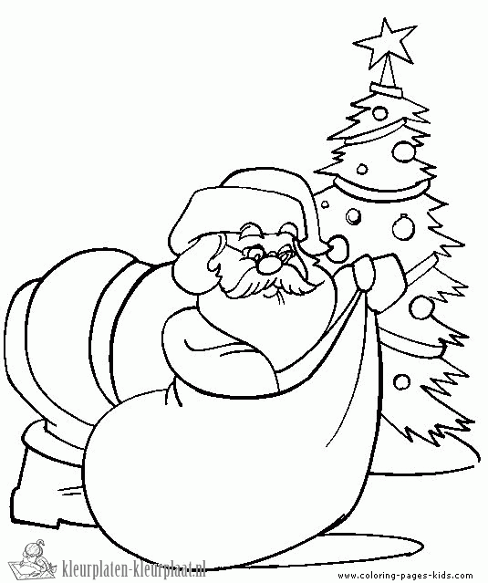 Kerstmis 27 kleurplaat