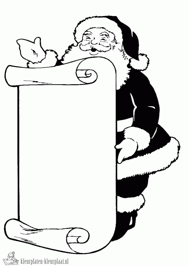 Kerstmis 33 kleurplaat