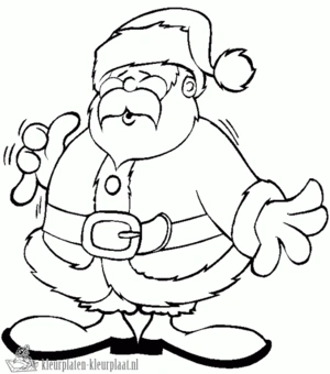 Kerstmis 7 kleurplaat