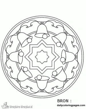 Kerststal 6 kleurplaat