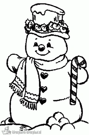 Kerststal 7 kleurplaat