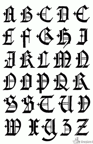 Letters 17 kleurplaat