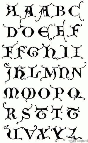 Letters 18 kleurplaat