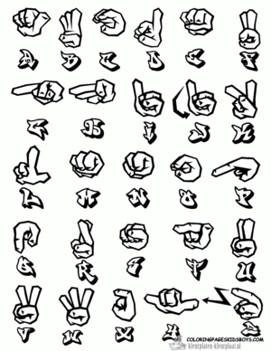 Letters 6 kleurplaat