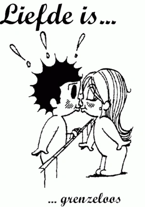 Liefde 19 kleurplaat