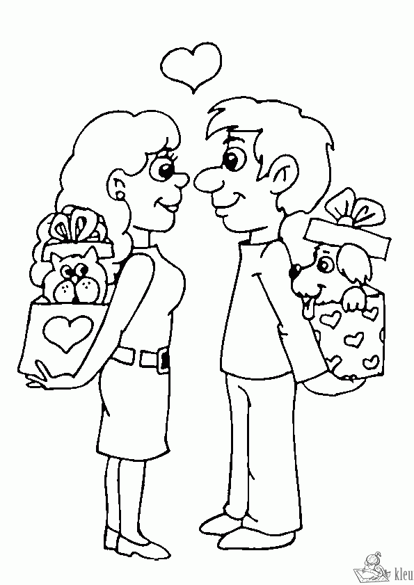 Liefde 29 kleurplaat