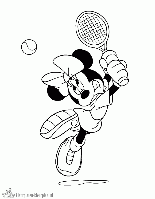 Minnie mouse 19 kleurplaat