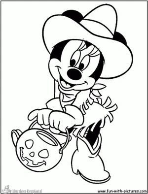 Minnie mouse 22 kleurplaat