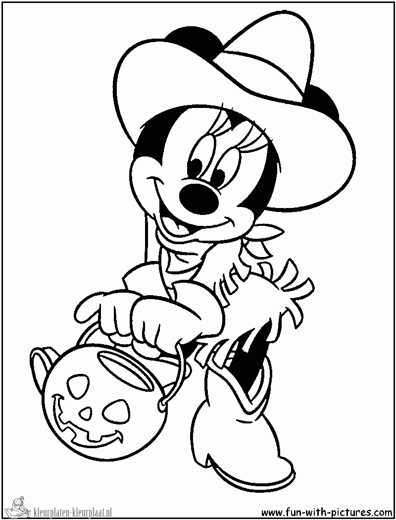 Minnie mouse 22 kleurplaat