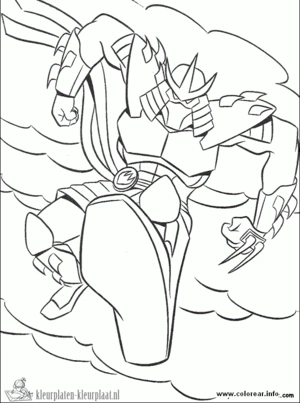 Ninja turtles 5 kleurplaat