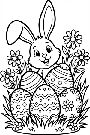 Pasen kleurplaten om te printen en kleuren