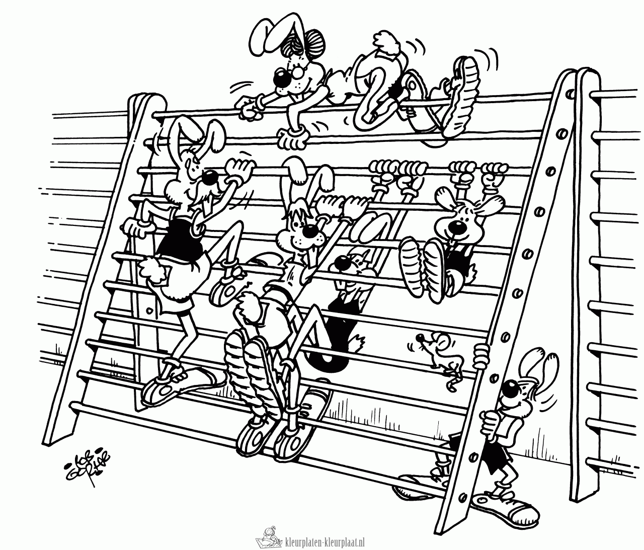 Peuters 11 kleurplaat