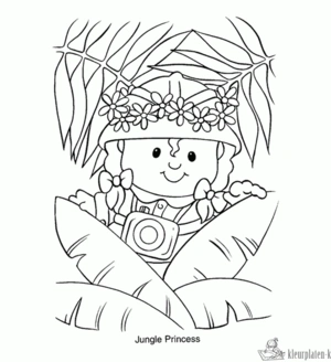 Peuters 15 kleurplaat