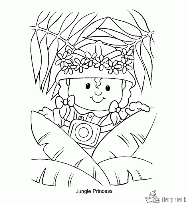 Peuters 15 kleurplaat