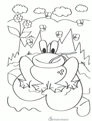 Peuters 21 kleurplaat