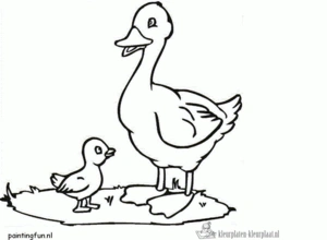 Peuters 4 kleurplaat