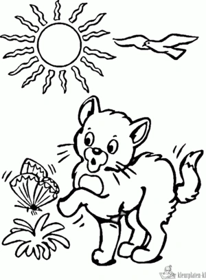 Peuters 44 kleurplaat