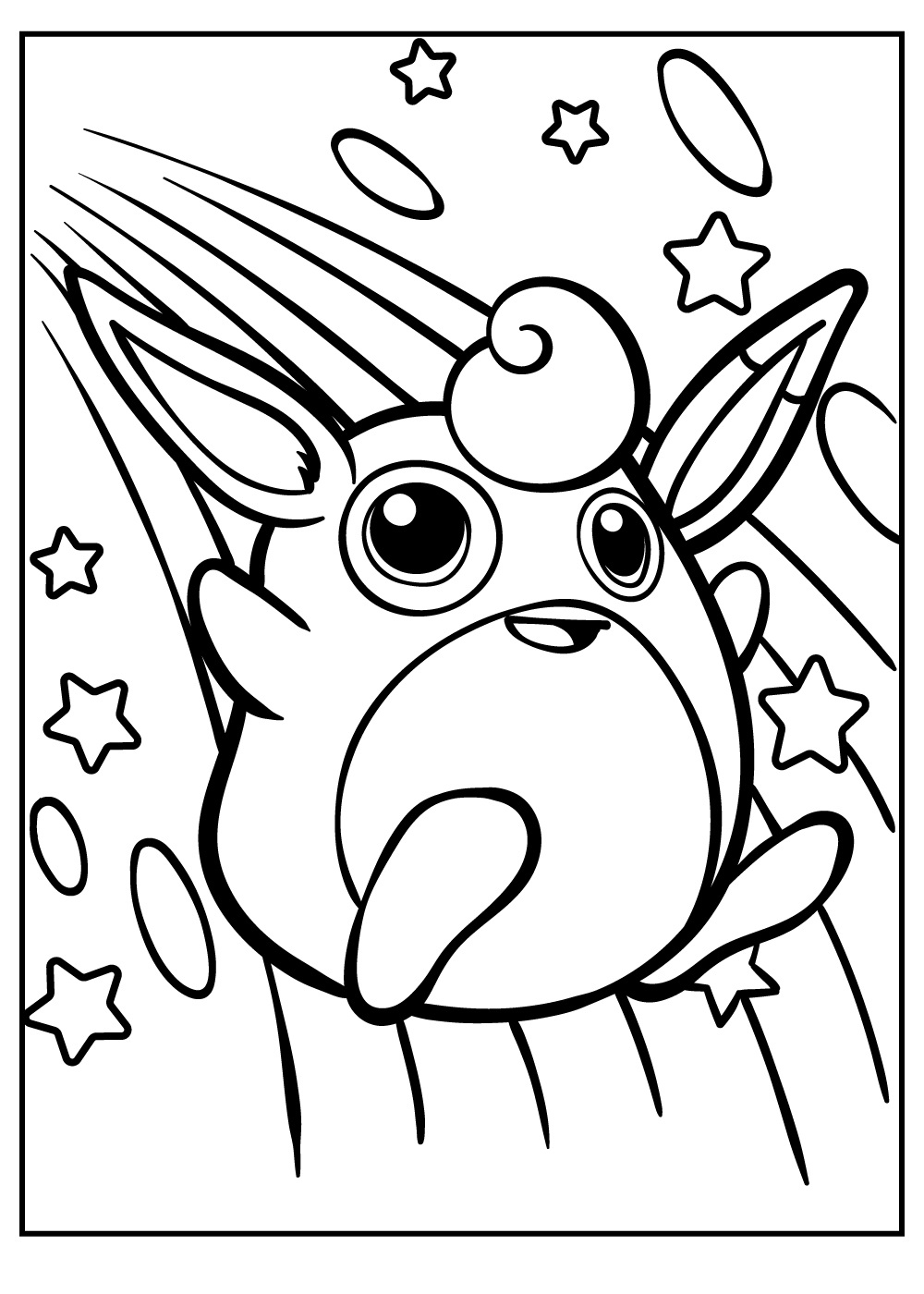 1 pokemon kleurplaat